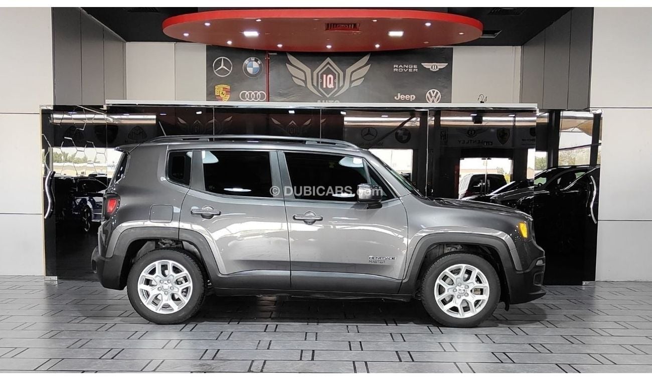 Jeep Renegade AED 850 P.M | 2017 JEEP RENEGADE MASTER LONGITUDE | UNDER WARRANTY | GCC | FULL PANORAMIC VIEW