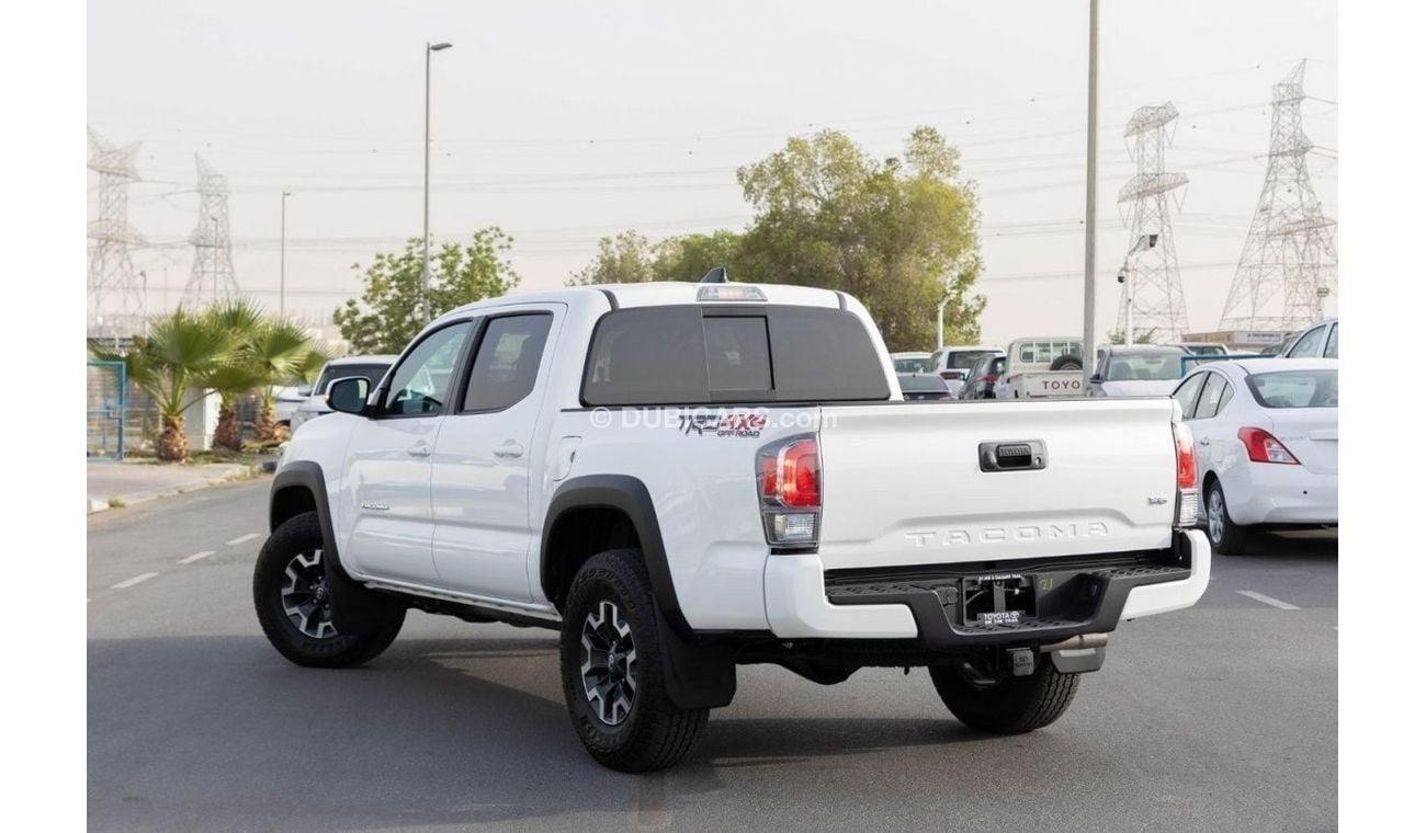 Toyota Tacoma 2022 Toyota Tacoma 3.5 TRD Sport- White inside Black | Export Only