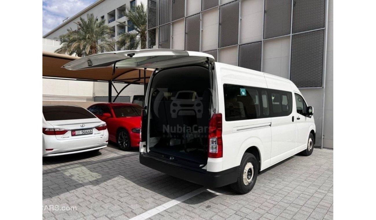 تويوتا هاياس 2025 Toyota Hiace DX (Rear Heater) 13-Seater 3.5L V6 Petrol M/T RWD Only For Export