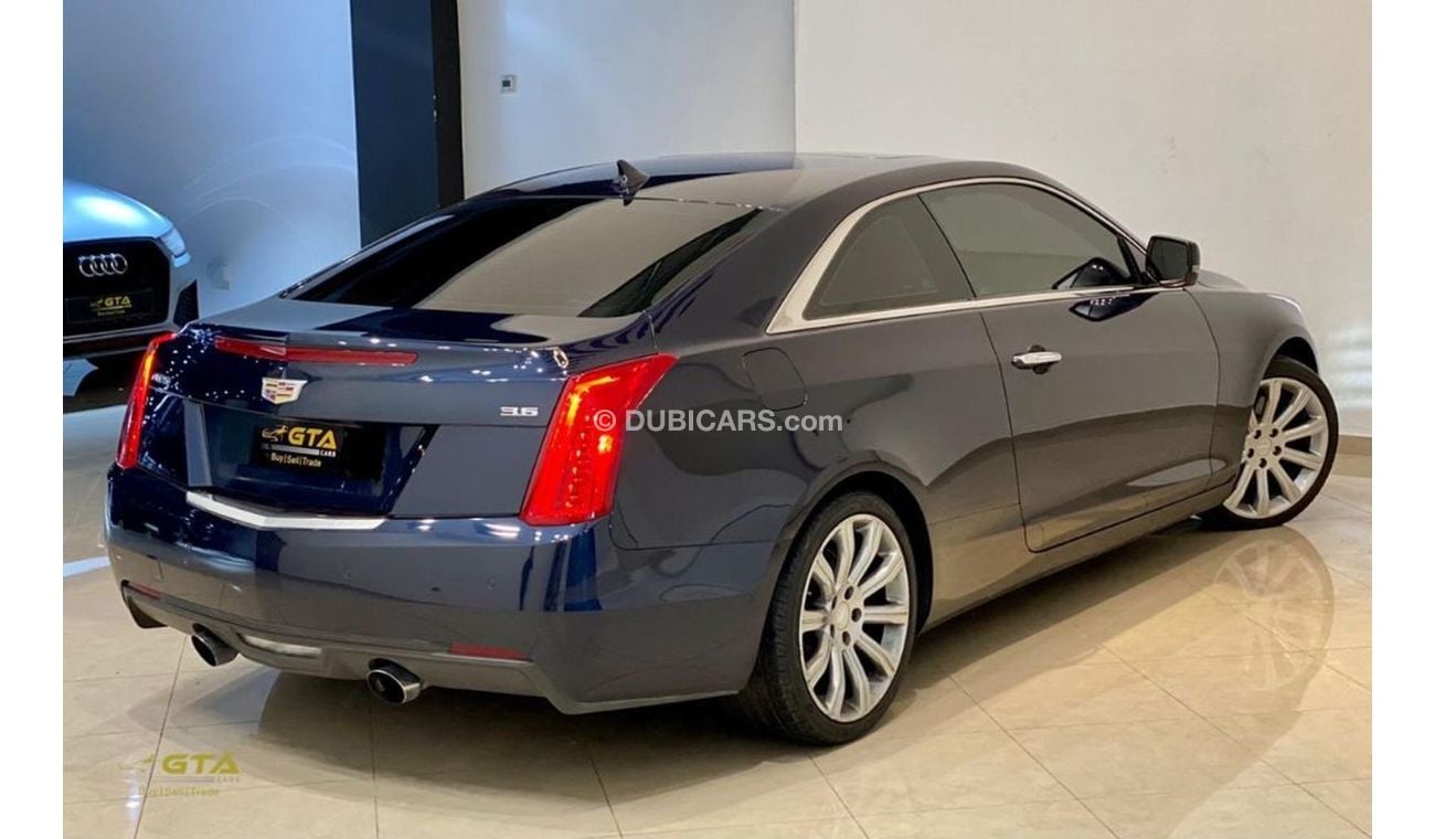 Cadillac ATS 2016 Cadillac ATS Coupe, Warranty, Service History, GCC, Low Kms