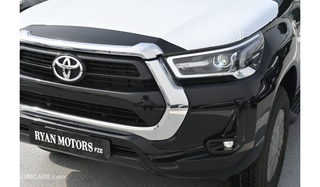 تويوتا هيلوكس Toyota Hilux SR5 4.0L V6, Petrol, 4WD, Pickup, Model 2024, Color Black