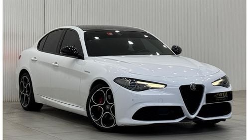 ألفا روميو جوليا 2023 Alfa Romeo Giulia Q2 Veloce, Nov 2027 Alfa Romeo Warranty + Service Pack, Low Kms, GCC