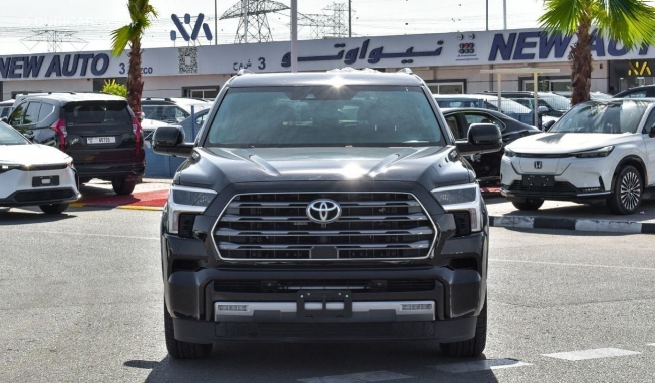 تويوتا سيكويا Brand New Toyota Sequoia Limited TRD OffRoad 3.5L | Petrol-Hybrid |Black/Black | 2023 | For Export O