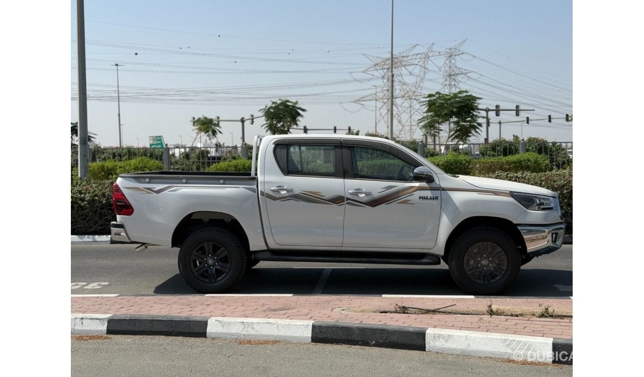 تويوتا هيلوكس 2024 Toyota Hilux Double Cab (Full-Option with Push Start) 2.7L 4-Cyl Petrol A/T 4x4 Only For Export