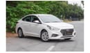 هيونداي أكسنت AED 557/month 2020 | HYUNDAI ACCENT | GL GCC | FULL SERVICE HISTORY | H87822