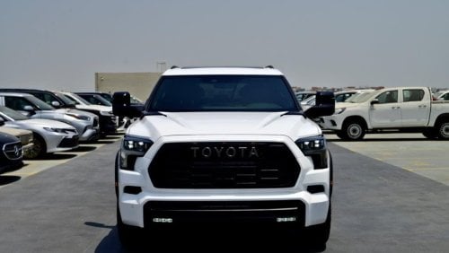 تويوتا سيكويا TRD PRO HYBRID V6 3.5L TURBO 4WD 7 SEATER AUTOMATIC