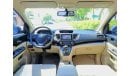 Honda CRV LX 930X36-Monthly l GCC l Sunroof, Cruise, Camera l Accident Free