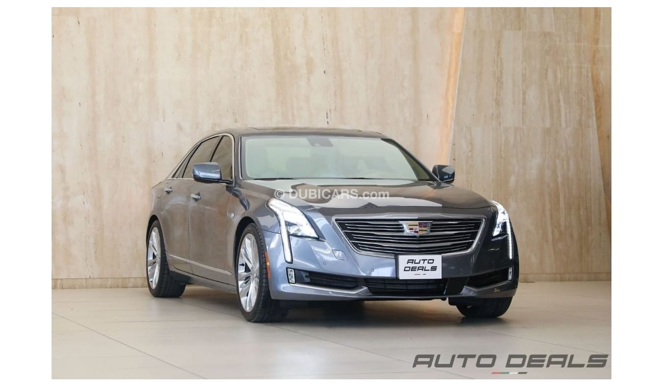 Cadillac CT6 3.0TT | 2018 - GCC - Top of the Line - Pristine Condition | 3.0L V6