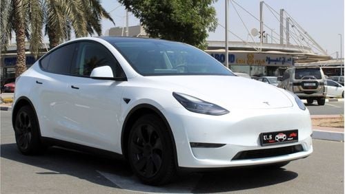 تسلا موديل Y TESLA MODEL Y LONG RANGE DUAL MOTOR 4WD 2022 GCC LOW MILEAGE SINGLE OWNER WITH 8 YEARS AGENCY WARRAN