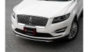 Lincoln MKC Select | 1,292 P.M  | 0% Downpayment | Excellent Condition!