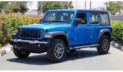 Jeep Wrangler Unlimited Sport S Turbo , 2024 GCC , 0Km , With 3 Years Warranty @ Official Dealer