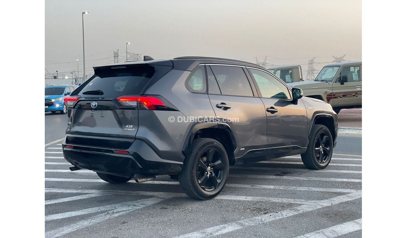 Toyota RAV4 2021 Toyota Rav4 XSE Hybrid Fuel ⛽  Full Option Sports Edition - 2.5L V4 - AWD 4x4 - UAE PASS