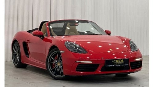 بورش بوكستر 718 2017 Porsche 718 Boxster S, Feb 2025 Porsche Warranty, Full Porsche Service History, Low Kms, GCC