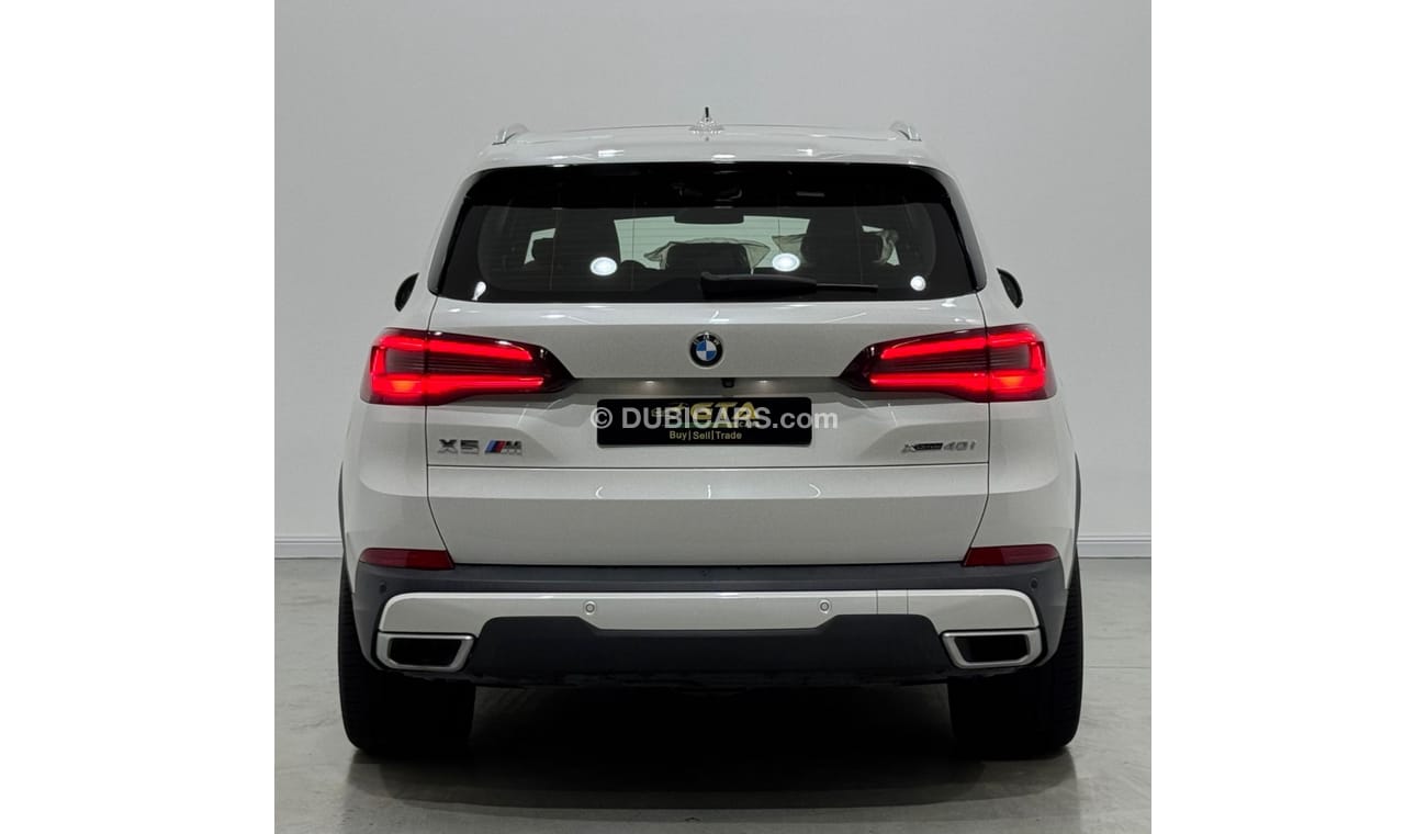 بي أم دبليو X5 40i M Sport 3.0L 2020 BMW X5 xDrive40i M-Kit, Oct 2025 BMW Warranty + Service Pack, Low Kms, GCC