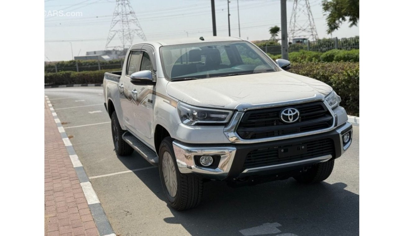 تويوتا هيلوكس 2024 Toyota Hilux Double Cab (Full-Option with Push Start) 2.7L 4-Cyl Petrol A/T 4x4 Only For Export