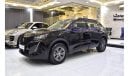 بيجو 2008 EXCELLENT DEAL for our Peugeot 2008 ( 2023 Model ) in Black Color GCC Specs