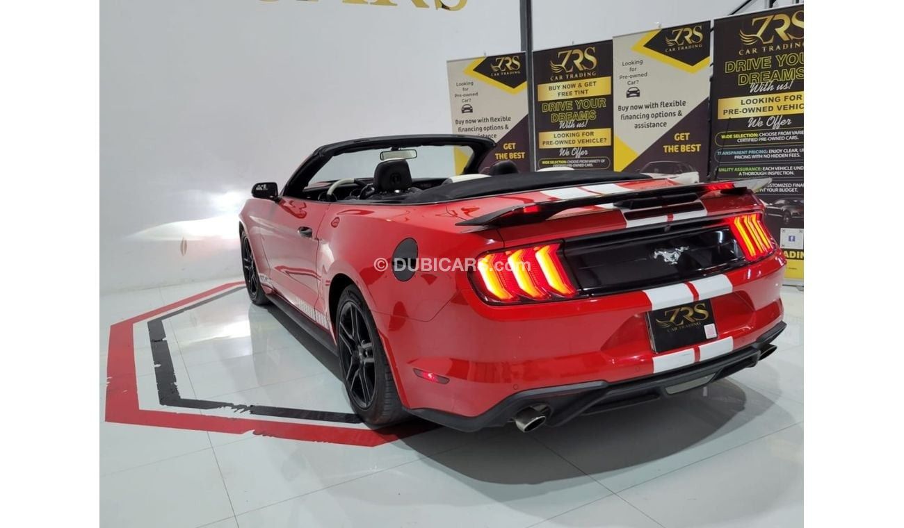 Ford Mustang AED 1,200 P.M | 2020 FORD MUSTANG Eco Boost | V4 2.3L | American Specs