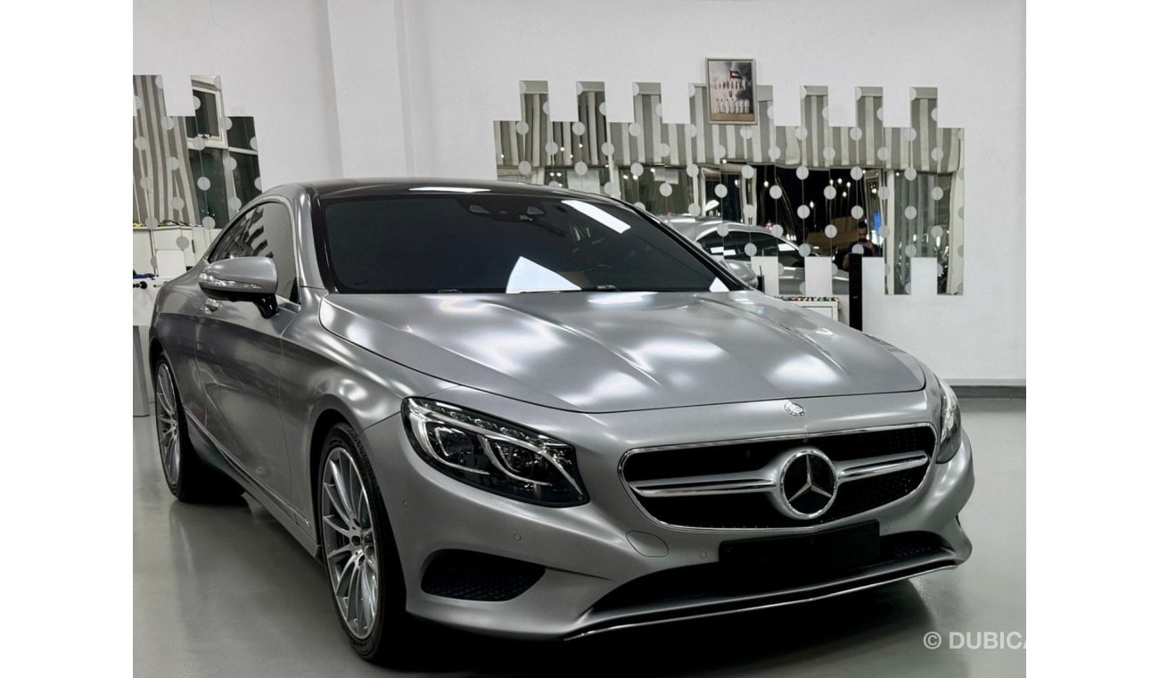 Mercedes-Benz S 500 Coupe GCC .. FSH .. Special Edition .. Original Color .. Brand New Condition