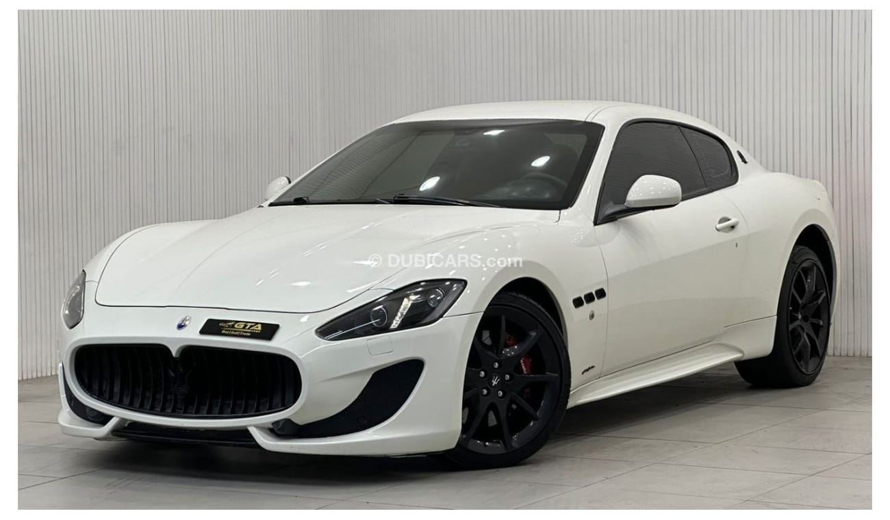 مازيراتي جران توريزمو 2015 Maserati GranTurismo Sport(Full Option), Service History, GCC