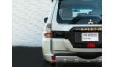 Mitsubishi Pajero AED 1,415 PM • 3.8L PAJERO GLS TOP • ONLY 60,000 KMS • GOLD EMBLEM PACKAGE WITH RHINO ROOF-RACK