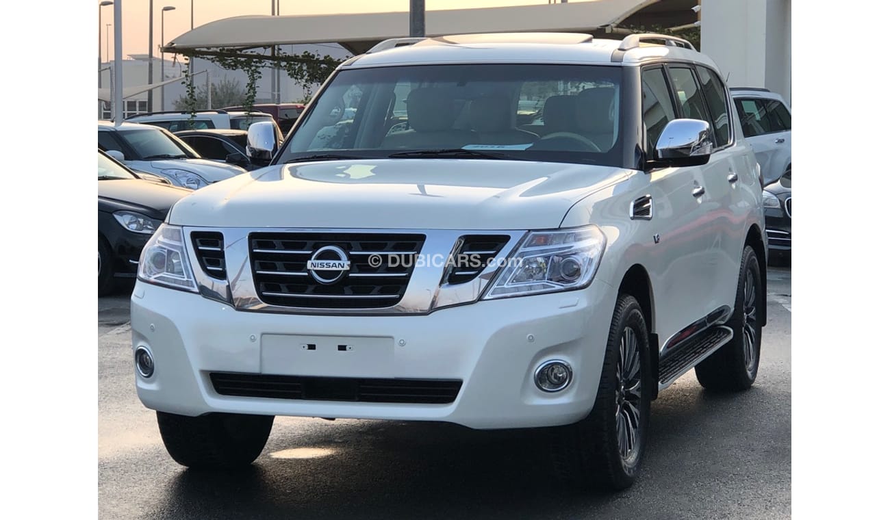 Nissan Patrol Nissan patrol model 2016 GCC car prefect condition full option low mileage sun roof leather seats ba