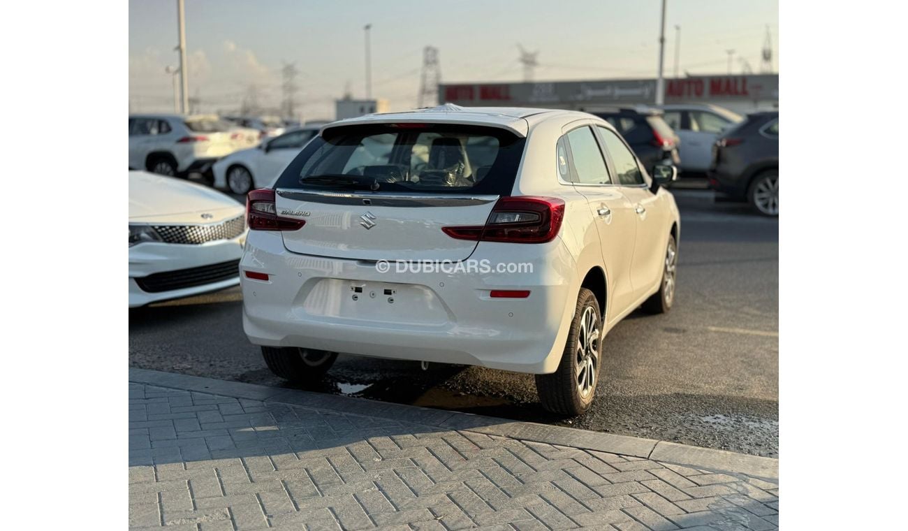 سوزوكي بالينو 1.5L Petrol GCC Specs 2025 under Service Warranty @ 52999 AED