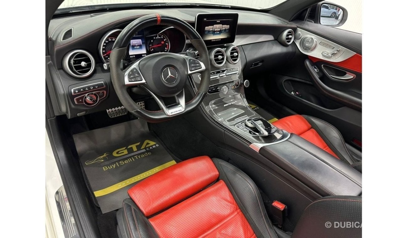 Mercedes-Benz C 63 AMG Std 2017 Mercedes Benz C63s AMG, Warranty, Full Service History, Full Options, Low Kms, GCC