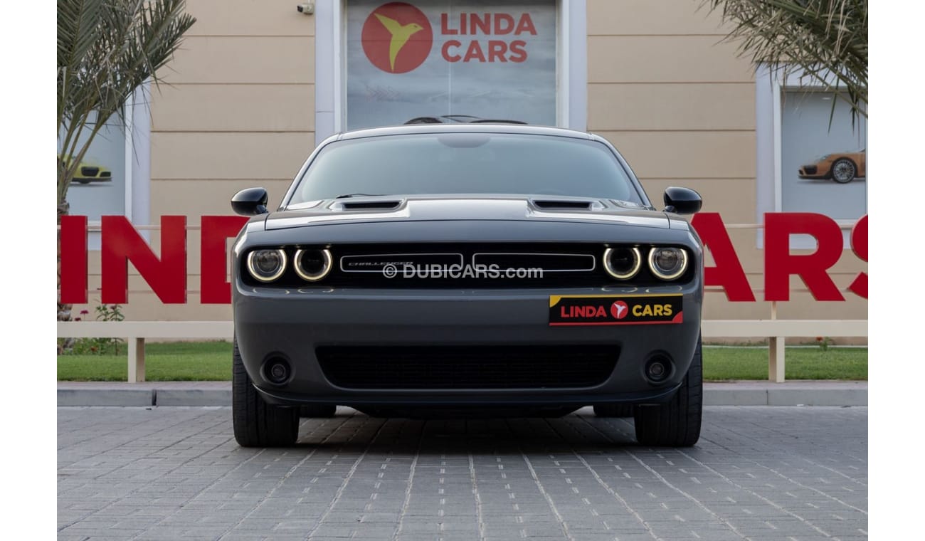 Dodge Challenger SXT 3.6L Dodge Challenger SXT 2018 GCC under Warranty with Flexible Down-Payment.