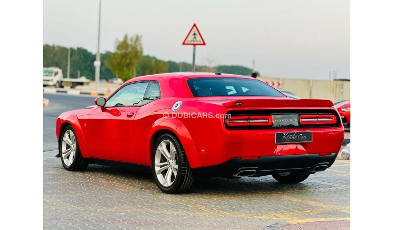 Dodge Challenger R/T | Monthly AED 1580/- | 0% DP | Custom Alcantara Seats | Touch Screen | Cruise Control | # 71435