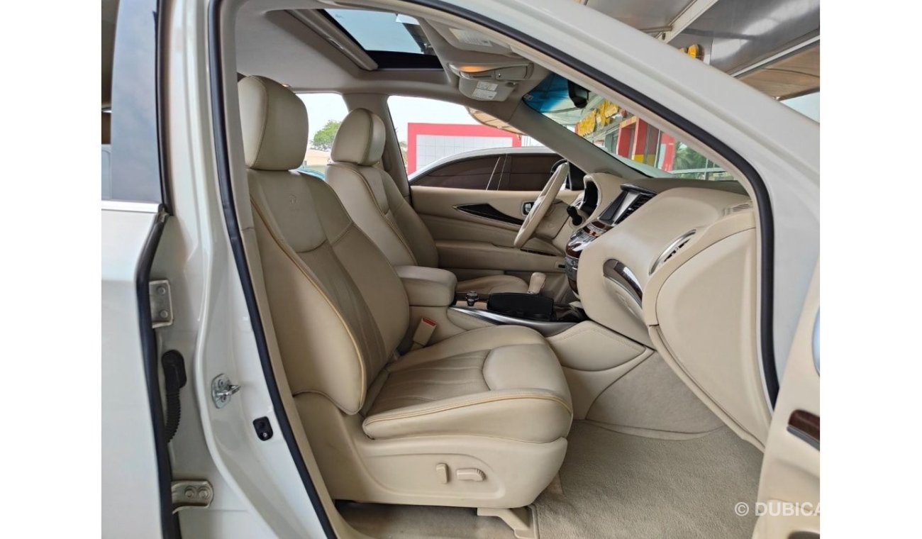 إنفينيتي QX60 2014 INFINITI QX60 COMFORT | 7 SEATS | GCC | 3.5L | WITH SUNROOF | 360* CAMERAS | LOW MILAGE