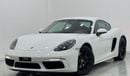 Porsche 718 Cayman Std 2.0L A/T 2019 Porsche 718 Cayman, November 2025 Porsche Warranty, Full Porsche Service History, 