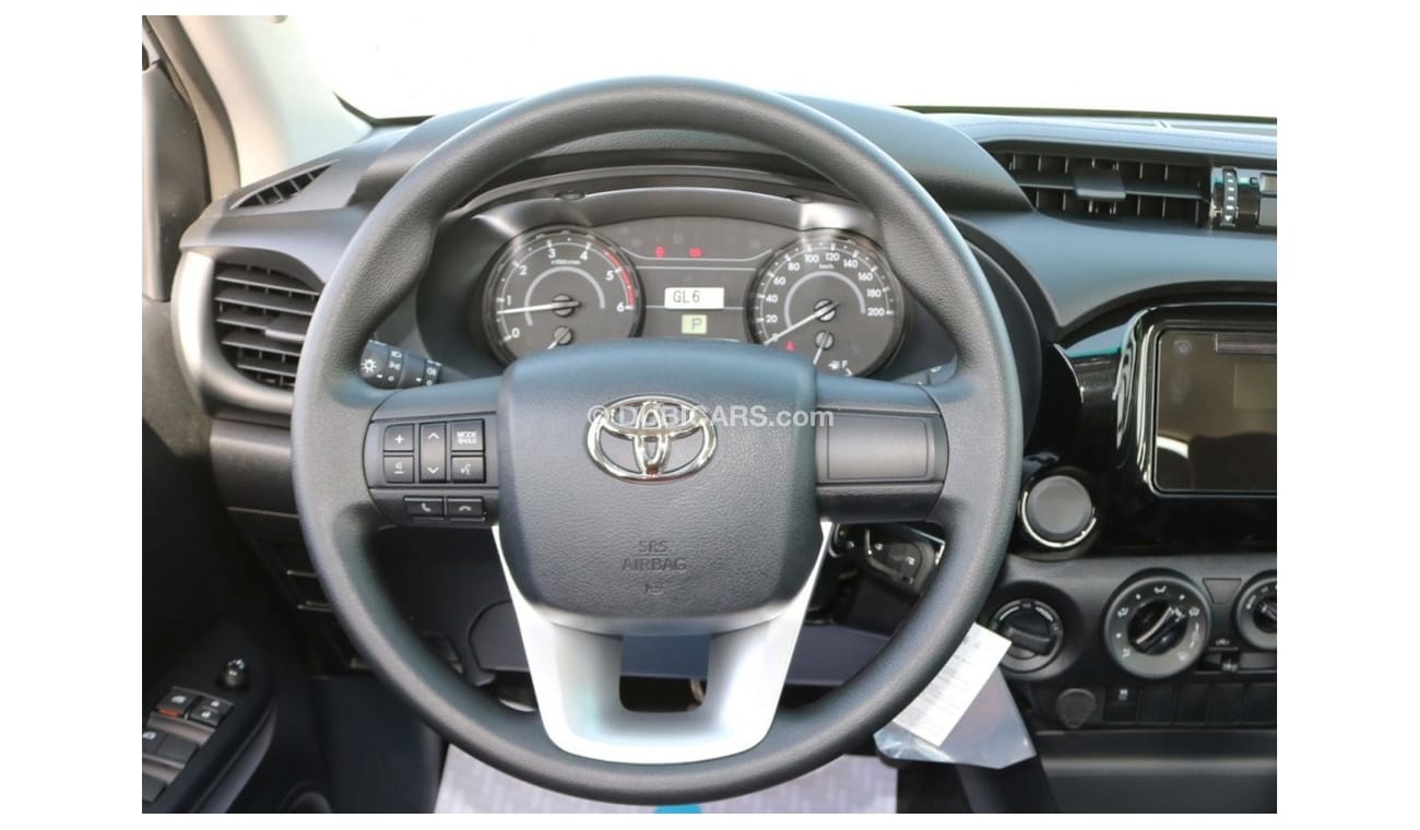 Toyota Hilux 2022 | DLX DIESEL AT 4X4 - RED INTERIOR WITH BLUETOOH, POWER MIRROR AND GCC SPECS - EXPORT ONLY