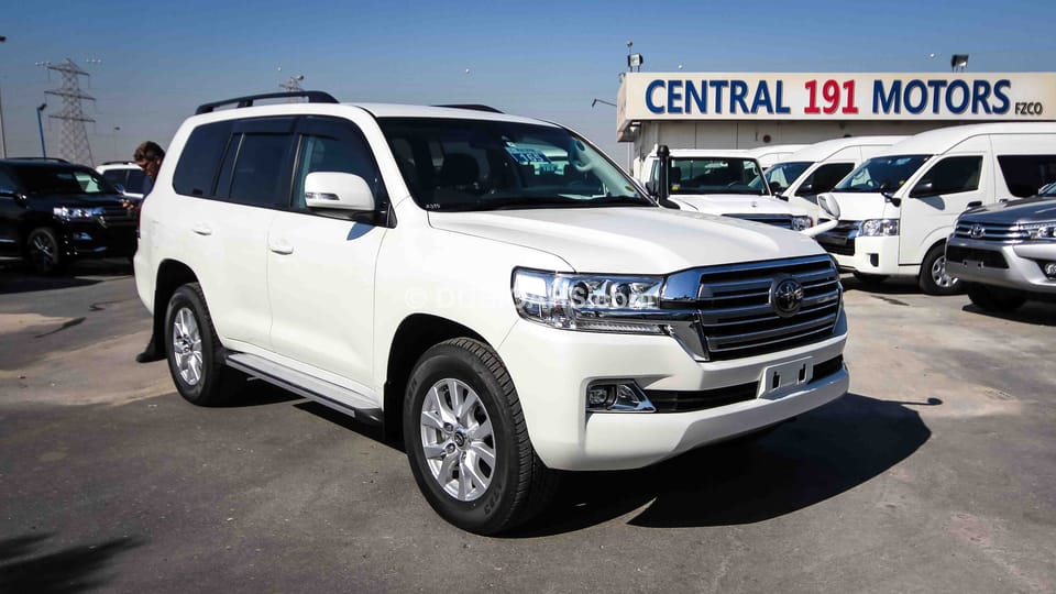 Toyota Land Cruiser V8 GX Petrol Right Hand Drive for sale. White, 2017