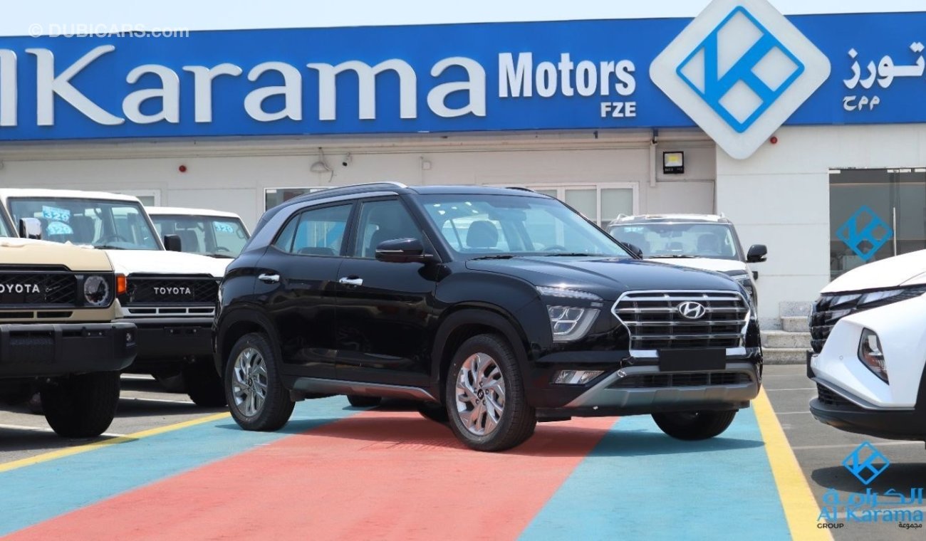 هيونداي كريتا Hyundai Creta DIESEL1.5L Full Option-PANORAMIC SUNROOF-ALLOY WHEELS-LEATHER SEATS WITH VENTILATION-D