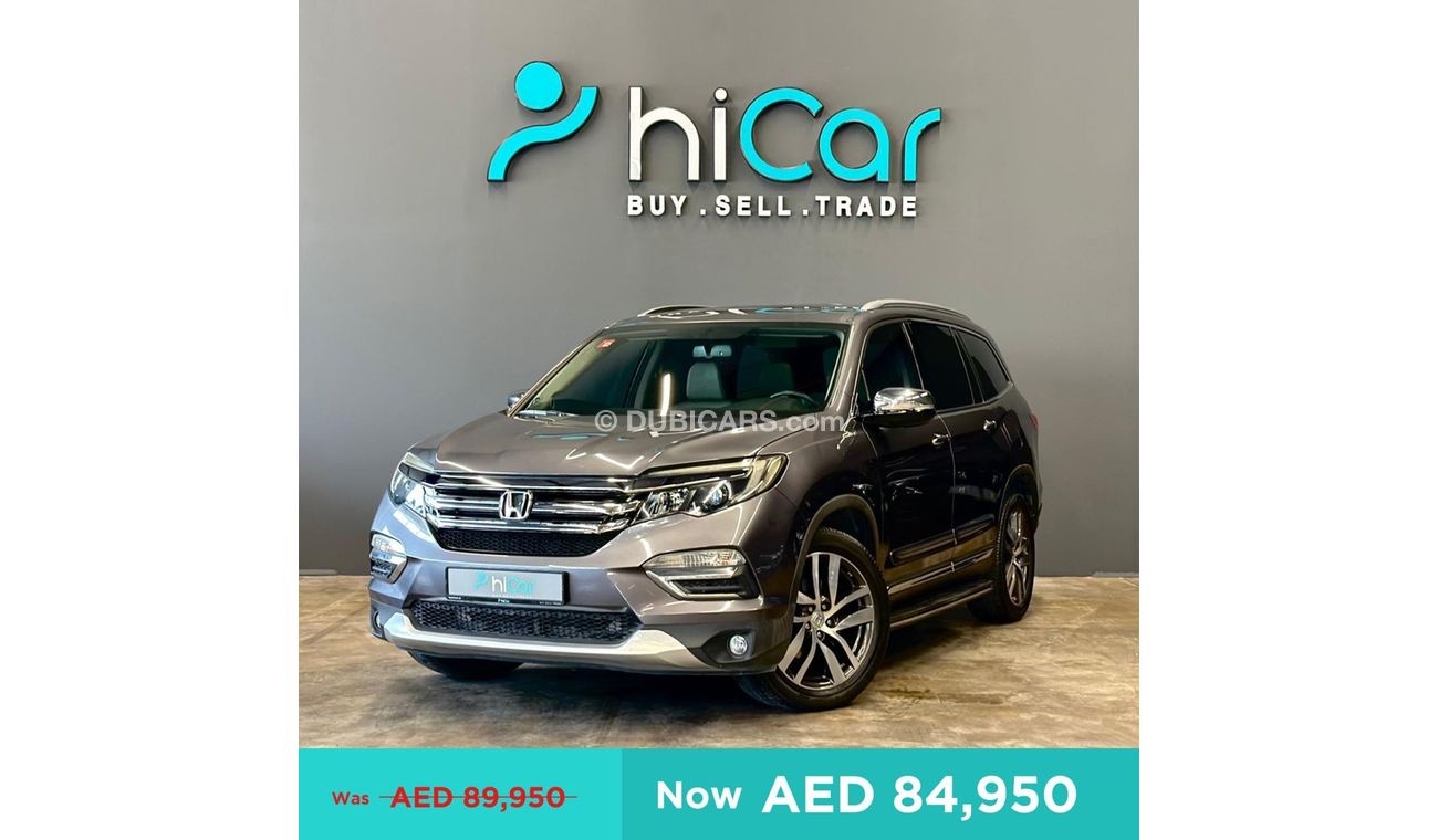 Honda Pilot AED 1,585pm • 0% Downpayment • Touring • 2 Year Warranty