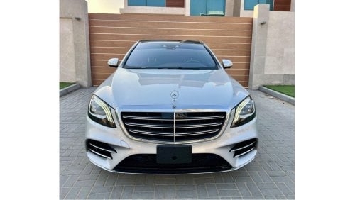 مرسيدس بنز S 560 Mercedes Benz S550 2018 كلين تايتل بدون صبغ او حوادث