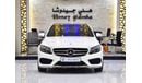 مرسيدس بنز C200 EXCELLENT DEAL for our Mercedes Benz C200 ( 2015 Model ) in White Color GCC Specs