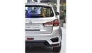 Mitsubishi ASX EXCELLENT DEAL for our Mitsubishi ASX ( 2020 Model ) in Silver Color GCC Specs