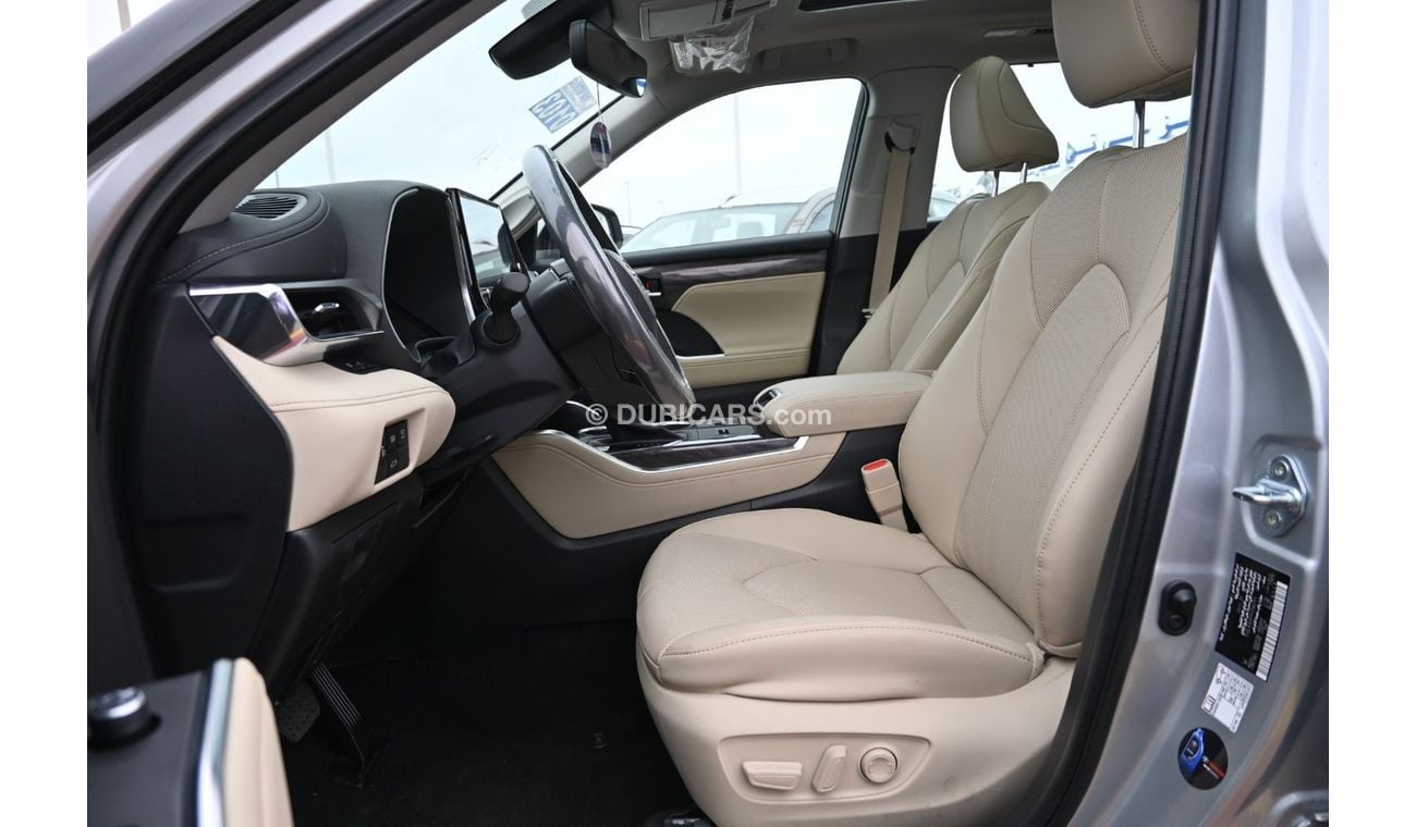 تويوتا هايلاندر Toyota Highlander Limited 2.5L Hybrid SUV, Model 2023 Color Silver