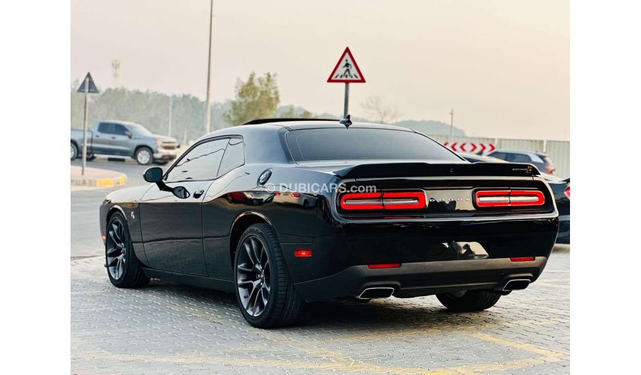 Dodge Challenger SRT ScatPack Shaker | Monthly AED 2600/- | 0% DP | Sunroof | Big Screen | # 44580