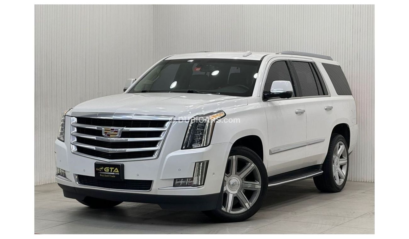 Cadillac Escalade Platinum 2017 Cadillac Escalade 7 Seater, Warranty, Service History, Full Options, GCC