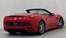 فيراري كاليفورنيا Std 4.3L (460 HP) 2013 Ferrari California, July 2025 Ferrari Warranty, Full Ferrari Service History,