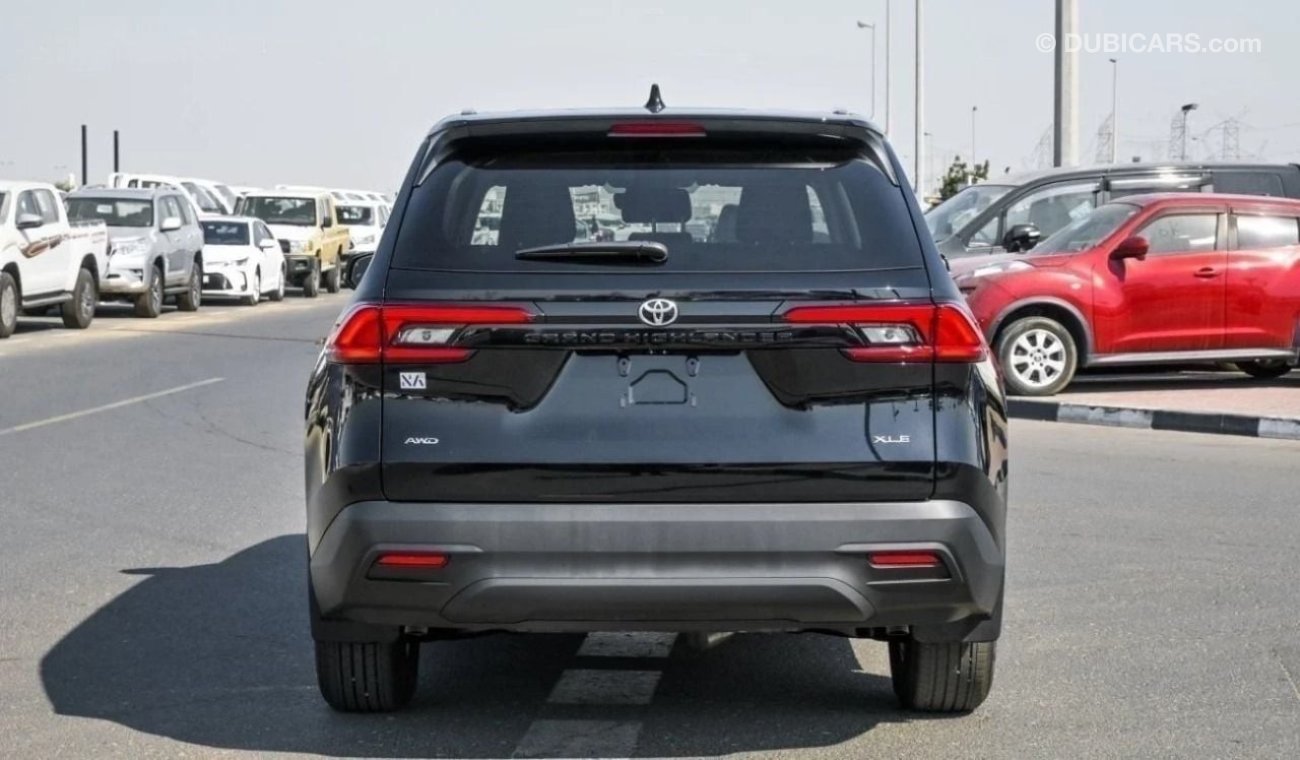 تويوتا جراند هايلاندر Toyota Grand Highlander 2.4T Petrol Black  2024