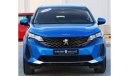 Peugeot 3008 Active+ Peugeot 3008 2022 GCC in excellent condition without accidents