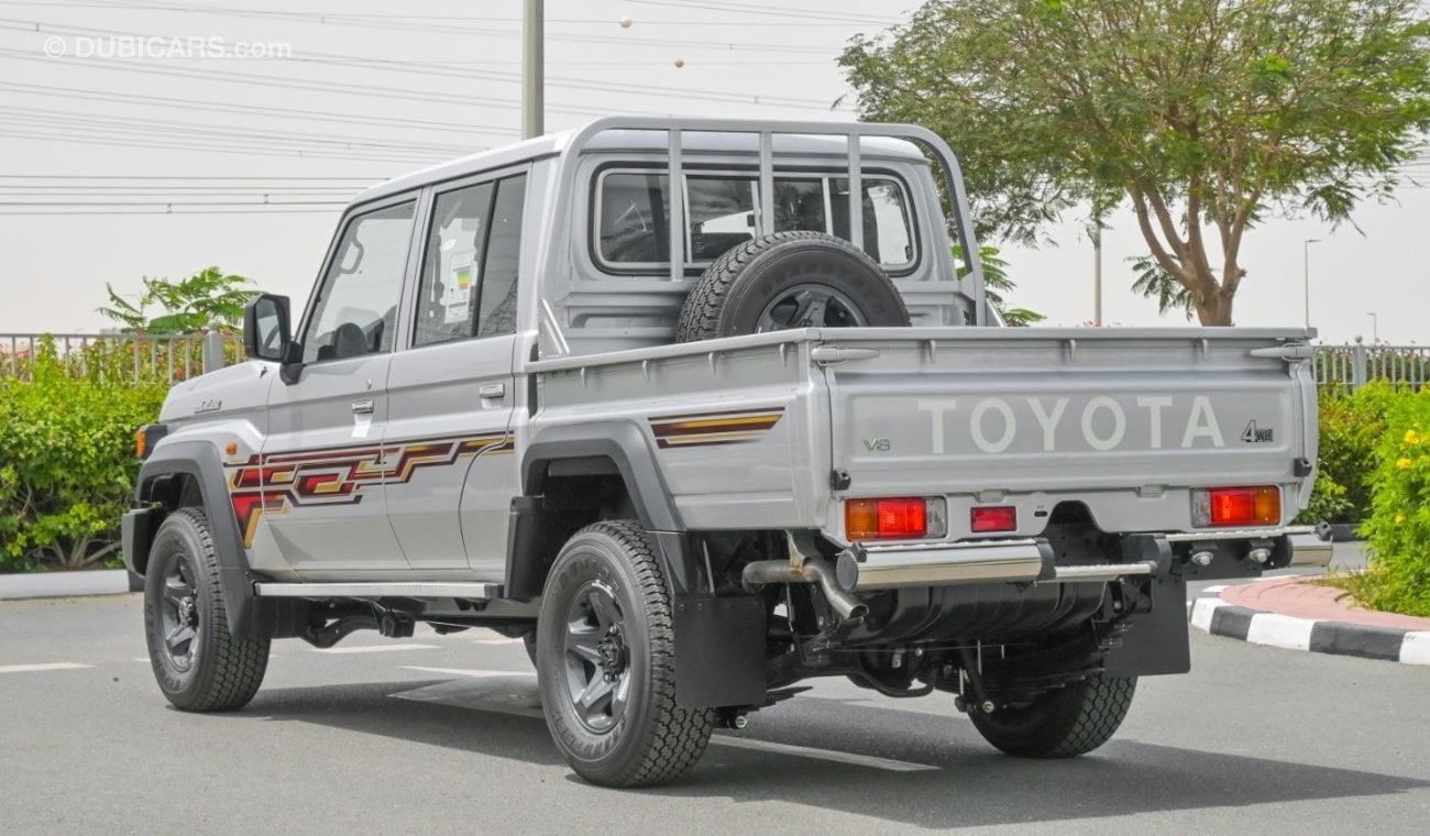 تويوتا لاند كروزر 70 Toyota Land Cruiser LC79 D/C T/Diesel V - Silver - 2024 Brand New for Export