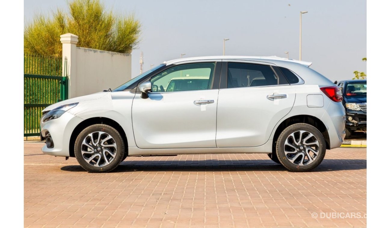 سوزوكي بالينو 2024 1.5L GLX Luxe Silver: Elevate Your Driving Experience - Book Now!