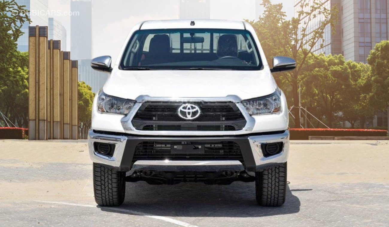 تويوتا هيلوكس 2.7 DC GLX 4X4 PETROL, MANUAL AC, KEY START, MODEL 2024