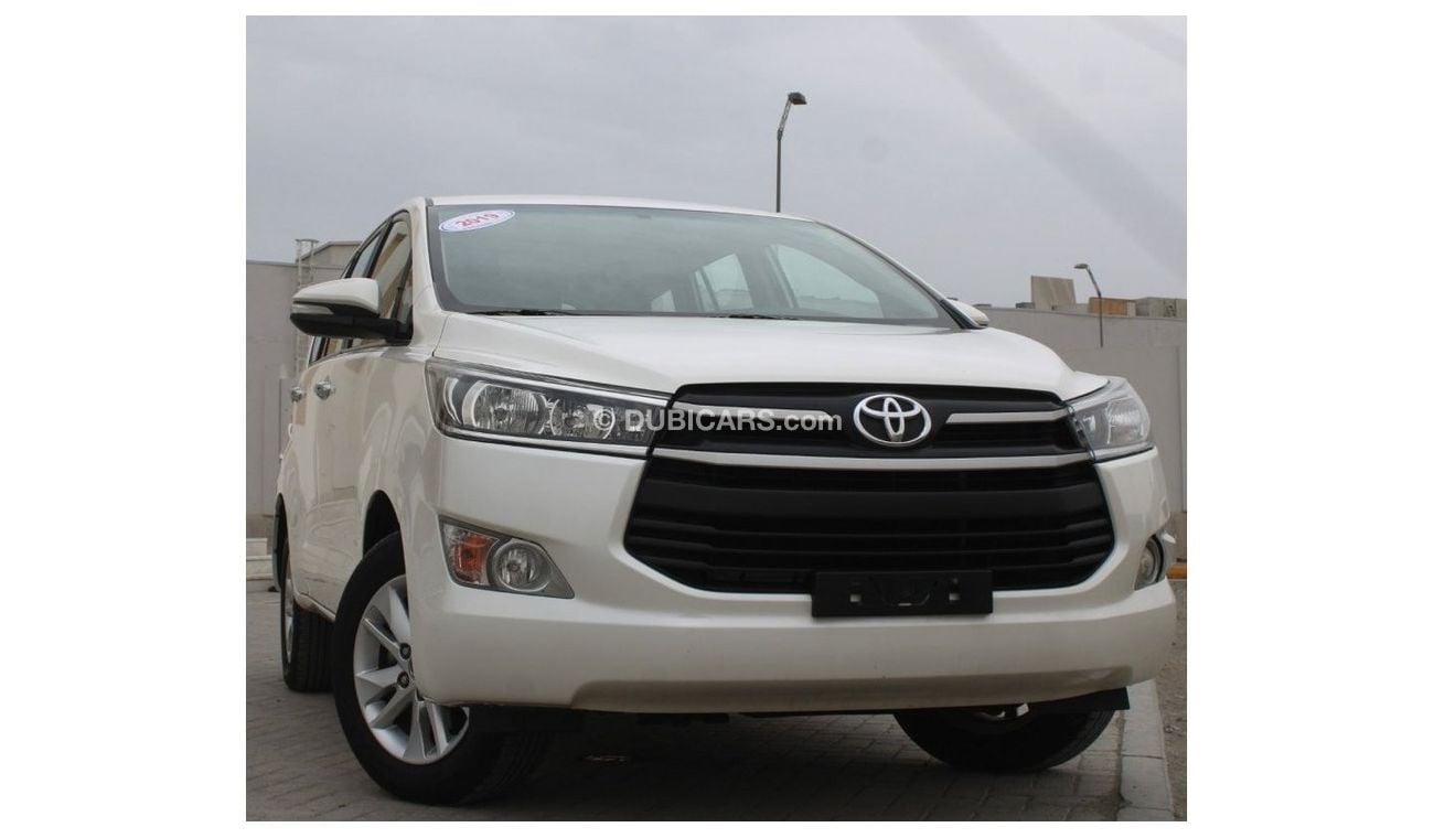 Toyota Innova TOYOTA INNOVA 2019 GCC WHITE EXCELLENT CONDITION WITHOUT  ACCIDENT