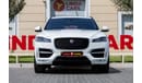 Jaguar F Pace R-Sport 3.0L Jaguar F-Pace R-Sport 2017 GCC under Warranty with Flexible Down-Payment.