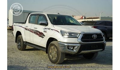 تويوتا هيلوكس TOYOTA HILUX 2.4L M/T FULL OPTION MODEL 2023 GCC SPECS (EXPORT ONLY)